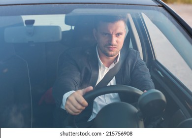 Angry Car Driver