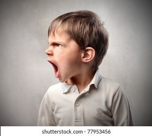 Angry Child Screaming