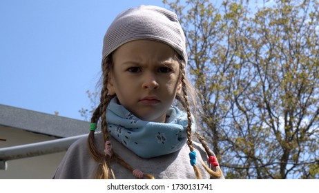 Angry Child. Street Kid With Wolf Look. Orphanage Life. Anger Control. Bullying Children. Tough Little Girl. Survivalist Child.