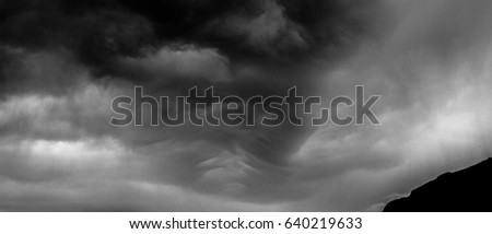 Angry clouds