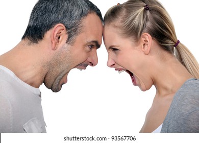 Angry Couple