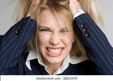 Angry Frustrated Woman