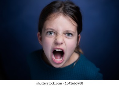 10 Years Old Girl Portrait Studio Stock Photo 1632822724 | Shutterstock