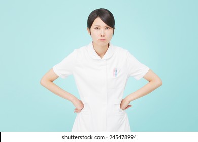 Angry Japanese Nurse