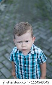 Angry Little Boy Do Not Want Stock Photo 1164548545 | Shutterstock