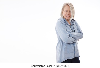 Angry Stressed Senior Middle Aged Business Woman Annoyed With Problems, Old Office Worker Hates Work, Mad Mature Lady Frustrated About Bad News Isolated On White