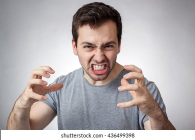 5,217 Clenching teeth Images, Stock Photos & Vectors | Shutterstock