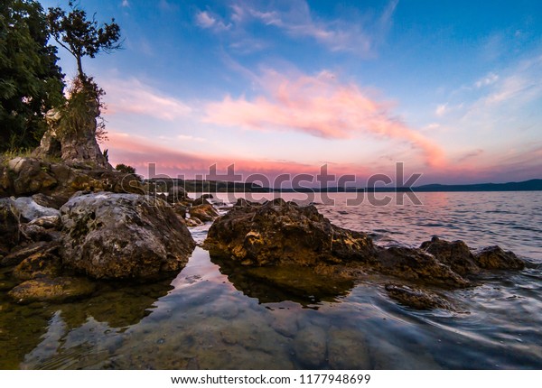 Anguillara Sabazia Lago Di Bracciano Stock Photo Edit Now