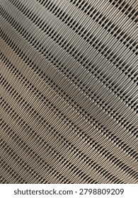 Angular interlinked steel mesh background