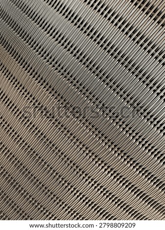 Angular interlinked steel mesh background
