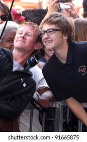 Angus T. Jones At Jon Cryer's Induction Into The Hollywood Walk Of Fame, Hollywood, CA. 09-19-11