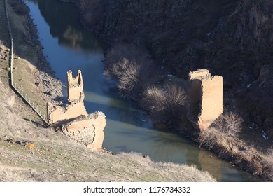 Ani Ruins, Silk Road Bridge, Kars, Turkey, Armenia Border