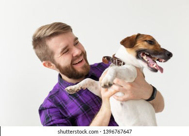 Men Dogs Images Stock Photos Vectors Shutterstock