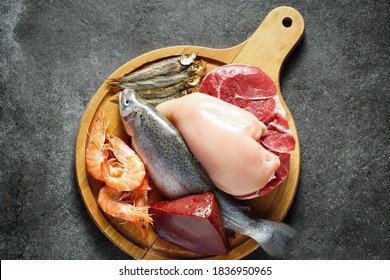 Animal Protein Sources - Meat, Fish, Seafood