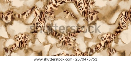 ANIMAL TEXTURE IN BATIK BACKGROUND