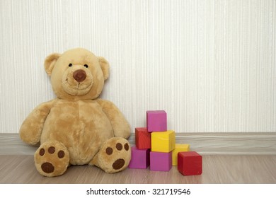  animal toys on the floor - Shutterstock ID 321719546