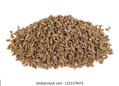 Anise Seeds Isolated On White Background Stock Photo 1121179475 ...