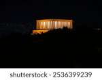 Anitkabir Mausoleum in the Night Lights Photo, Ankara Turkiye (Turkey)