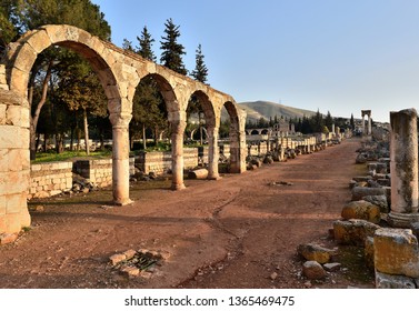 Anjar Ruins, Umayyad Dynasty, Lebanon