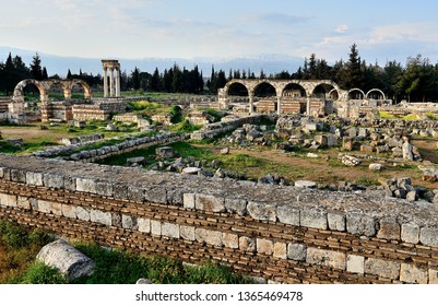 Anjar Ruins, Umayyad Dynasty, Lebanon