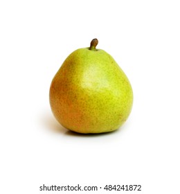 Anjou Pear On A White Background