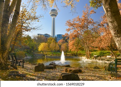 Ankara In Autumn Foliage - Botanical Park