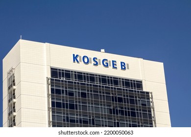 Ankara, Turkey Aug. 2020 : KOSGEB (Small And Medium Business Developement And Support Corp) Building In Ankara