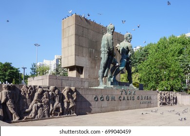 Ankara, Turkey - Guven Park In Kizilay Square