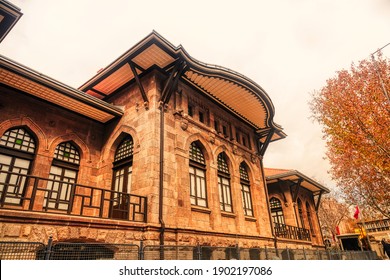 Ankara Turkey  January 24 2020 : Ankara Old Parliament Building  And Ulus