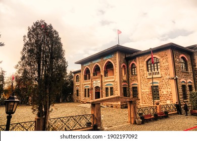 Ankara Turkey  January 24 2020 : Ankara Old Parliament Building  And Ulus