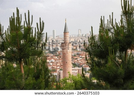 Türkiye ankara view and the mosque
