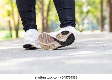 Ankle sprain while jogging