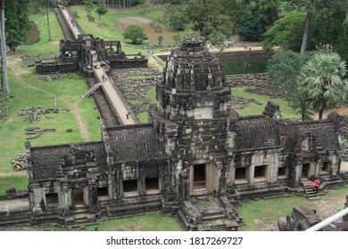 Ankor Wat temple, Cambodia, tourist attraction, ancient building, khmer empire