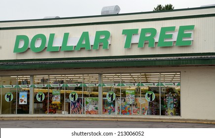 ANN ARBOR, MI - AUGUST 24: Dollar Tree, Whole Ann Arbor Store Is Shown On August 24, 2014, Is In A Bidding War For Family Dollar, A Rival.  