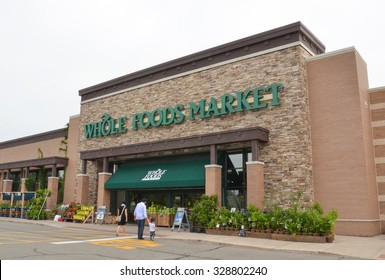 ANN ARBOR, MI - JUNE 7: Whole Foods, whose south Ann Arbor store logo is shown on June 7, 2015, has over 360 stores in North America and the United Kingdom. 