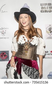 Anna Easteden Attends Red Carpet Halloween Stock Photo 735615136