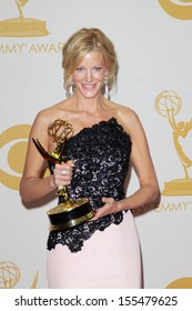 Anna Gunn At The 65th Primetime Emmy Awards At The Nokia Theatre, LA Live. September 22, 2013  Los Angeles, CA