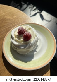 Anna Pavlova Dessert And Coffee