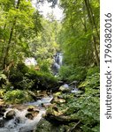 Anna Ruby Falls Downstream in Georgia