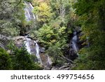 Anna Ruby Falls at Unicoi State Park Helen, Geoegia