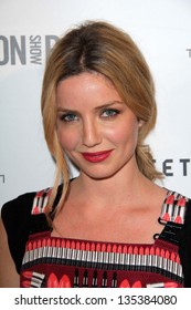 Annabelle Wallis At The British Fashion Council's 