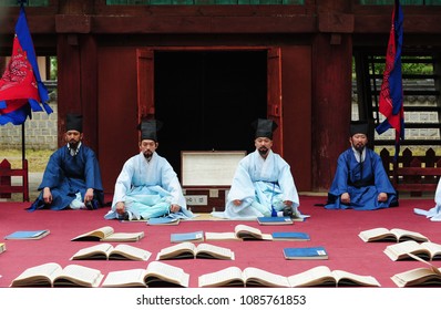 Annals Joseon Dynasty Airing Reproduce Ceremony Stock Photo 1085761853 ...