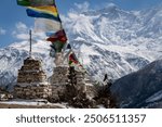 Annapurna Circuit Trek, ACT, in Gurung and Tibetan area of Nepal