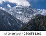 Annapurna Circuit Trek, ACT, in Gurung and Tibetan area of Nepal