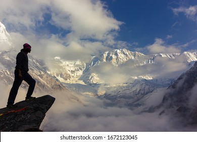 Annapurna Mountain From Base Camp