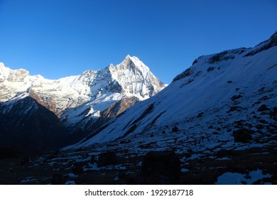 Annapurna Peak View From Basecamp, Gandaki Zone, Nepal