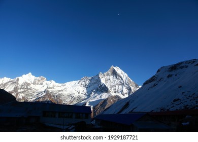 Annapurna Peak View From Basecamp, Gandaki Zone, Nepal