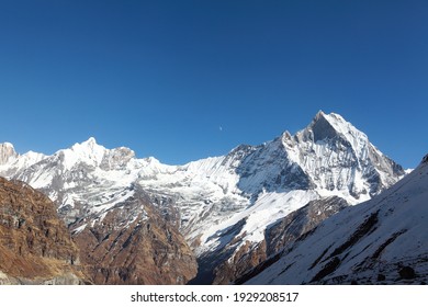 Annapurna Peak View From Basecamp, Gandaki Zone, Nepal