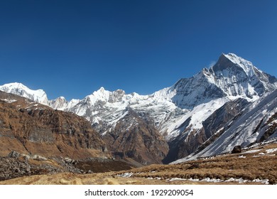 Annapurna Peak View From Basecamp, Gandaki Zone, Nepal