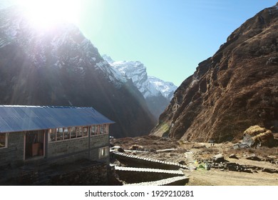 Annapurna Peak View From Basecamp, Gandaki Zone, Nepal